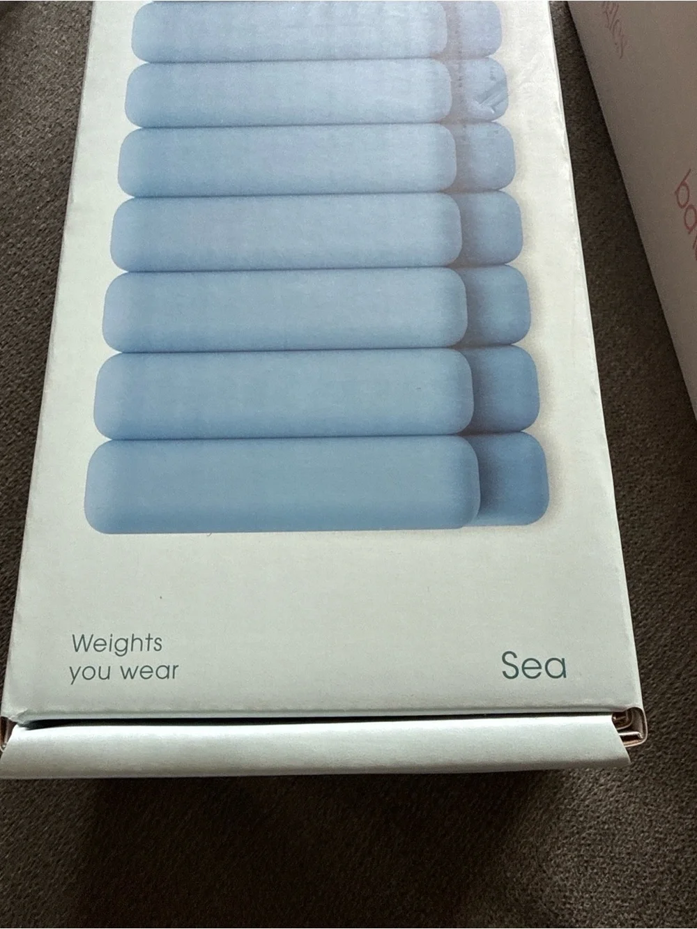 Bala Bangles Wrist Weights in Blush Pink only 2lbs. Brand new in box